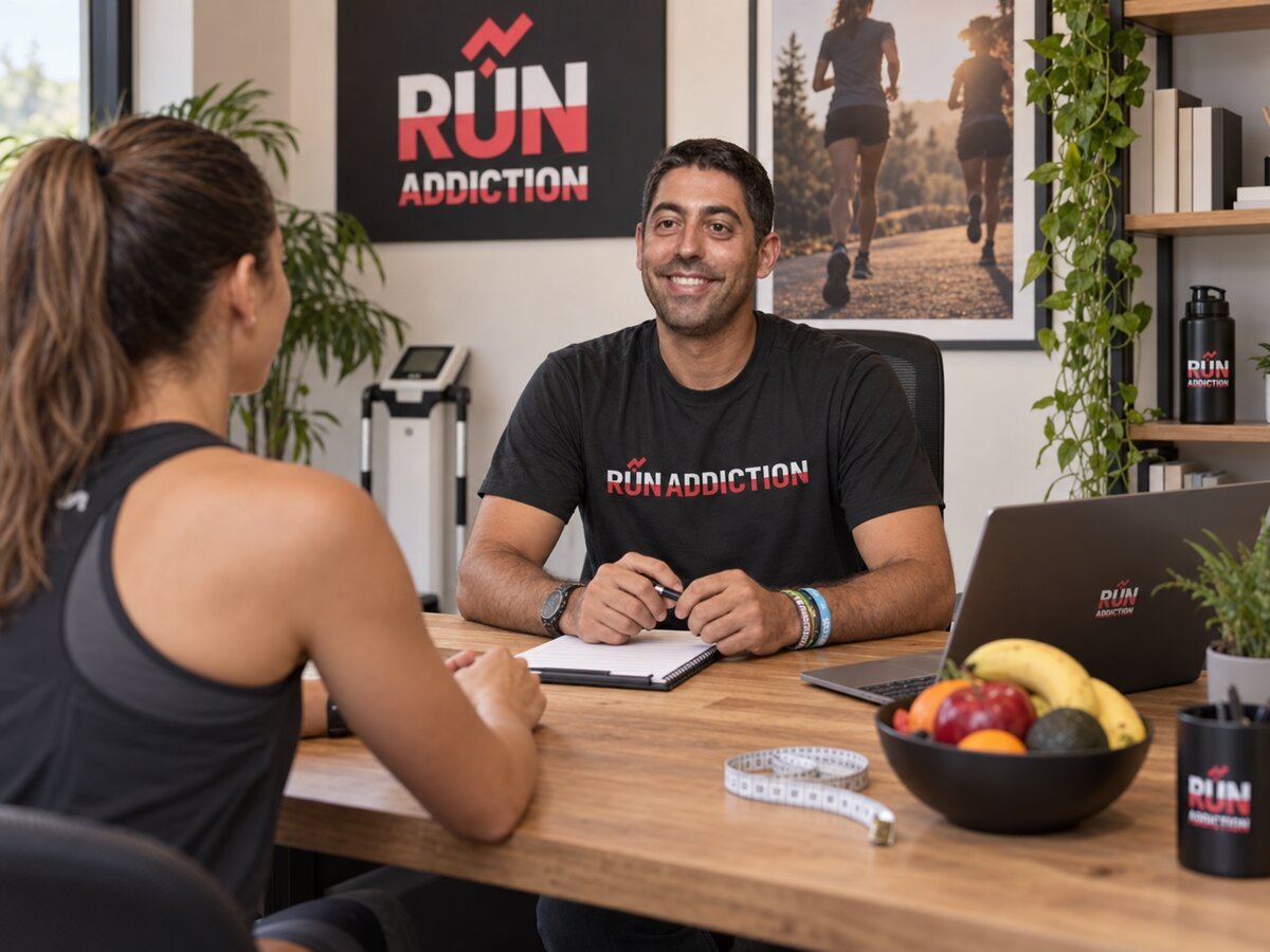 Sesión de asesoramiento nutricional y seguimiento en Run Addiction Castellón