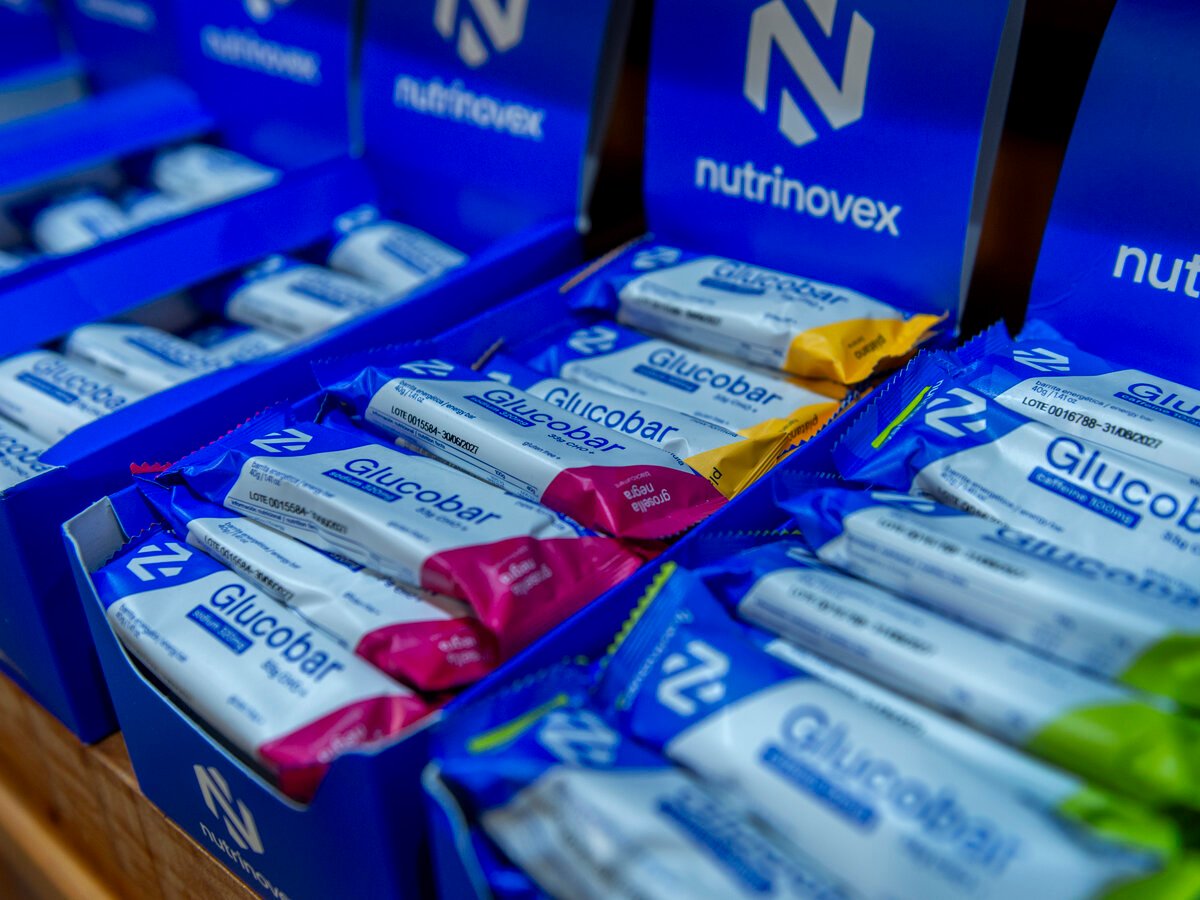 Barritas energéticas Nutrinovex Glucobar en Run Addiction Castellón
